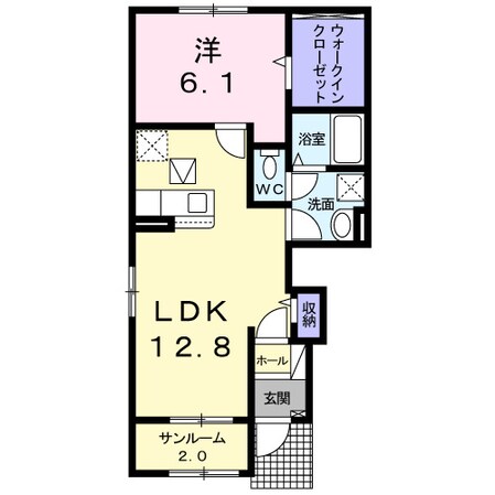 和歌山駅 徒歩21分 1階の物件間取画像